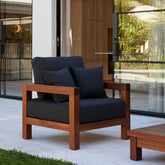 Cali Teak Outdoor Armchair